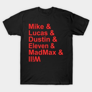 Stranger Things Team T-Shirt